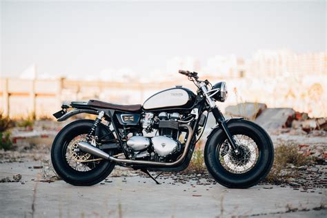 Triumph T100 Custom Bobber By Unik Edition Bikebound