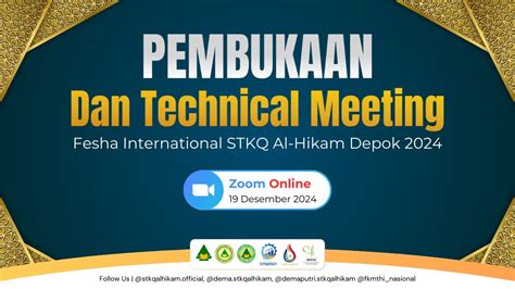 FESHA INTERNASIONAL STKQ AL HIKAM DEPOK 2024 YouTube