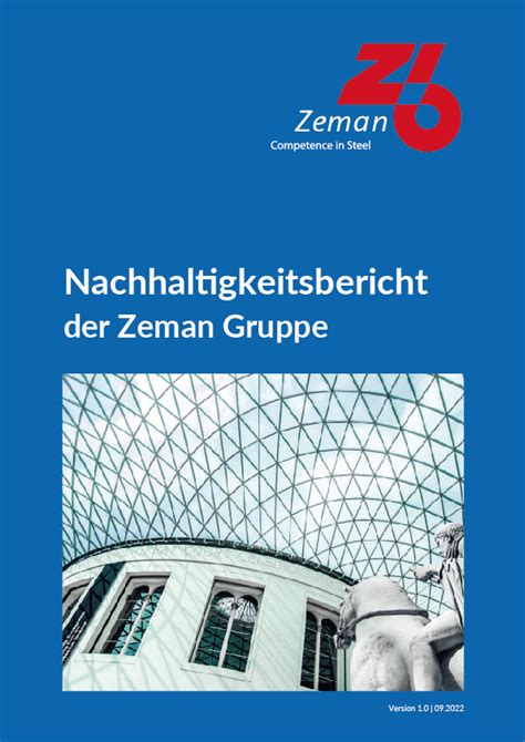 Nachhaltigkeitsbericht 2022 Zeman Gruppe