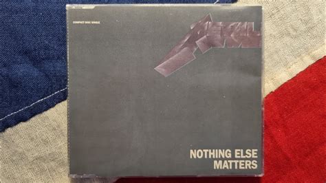 Metallica Nothing Else Matters 1992 Cd Youtube