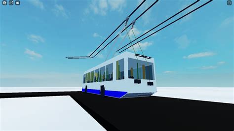 Tievie Trolleybus Simulator TLZ T183 Roblox YouTube