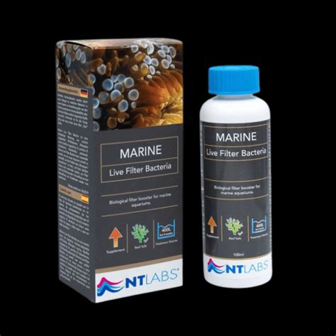 NT Labs Marine Live Filter Bacteria 100ml Sims Tropical Fish