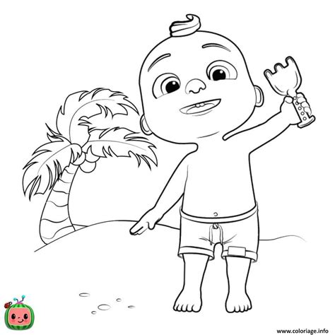 Jj Cocomelon Coloring Pages Coloriages De Cocomelon Des Coloriages