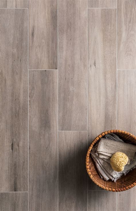 Nomad Grey Porcelain Wood Effect Tiles | Mandarin stone, Wood effect ...