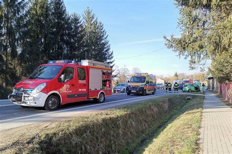 Wypadek W Babicy Zderzenie Trzech Pojazd W