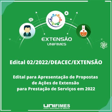 Divulgado Edital para Apresentação de Propostas de Ações de Extensão