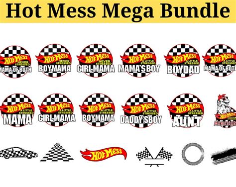 Hot Mess MAMA T Shirt Etsy