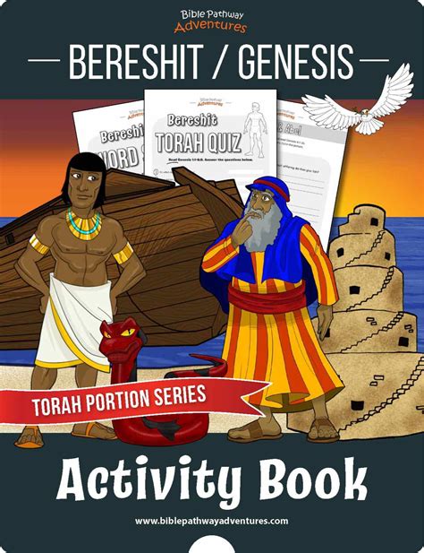 Bereshit / Genesis Torah Portion Activity Book – Bible Pathway Adventures