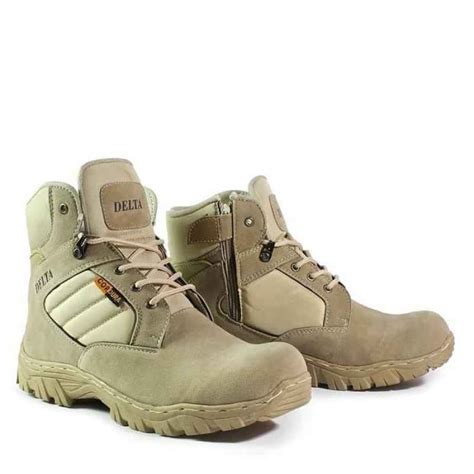 Jual Sepatu Gunung Boots Delta Tactical Safety Boots Gunung Pendek