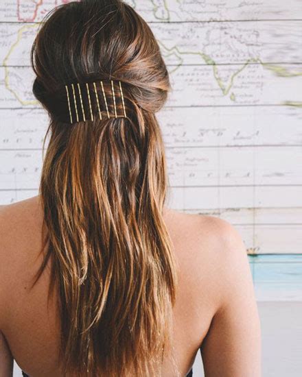 15 Easy Bobby Pin Hairstyles That Are Actually Pretty