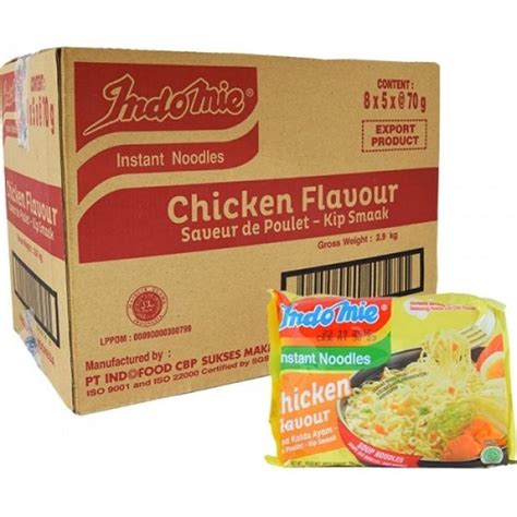 Indomie Noodles Chicken 40 Pcs Carton