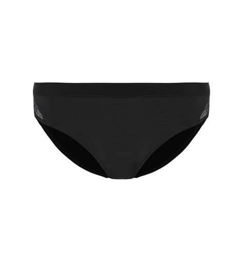 Stella McCartney Mesh Trimmed Bikini Bottoms Stella McCartney