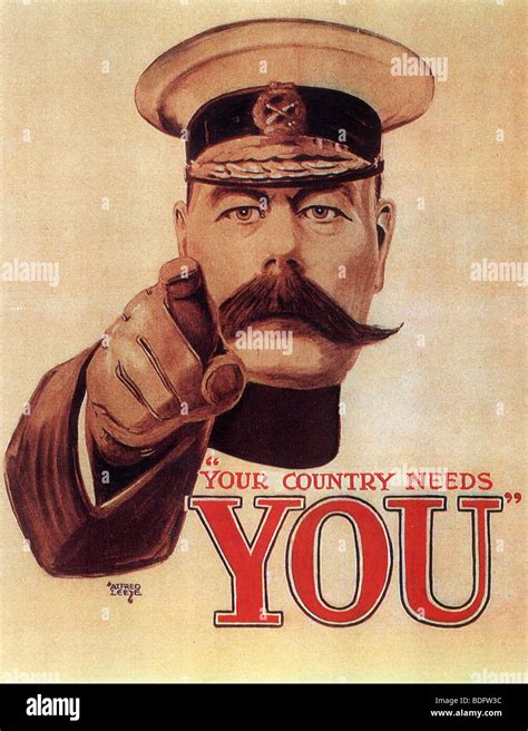 Your Country Needs You The Original Form Of The Famous 1914 British