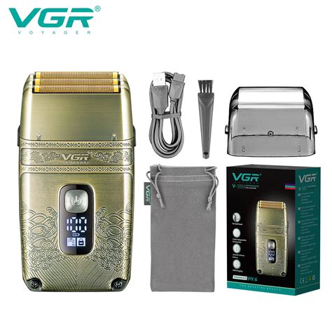 Vgr Hair Electric Shaver Razor Waterproof Beard Trimmer Barber Beard