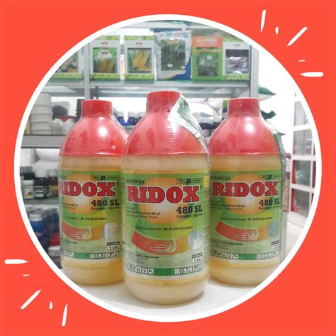 Jual Herbisida Racun Rumput Ridox Sl Liter Shopee Indonesia