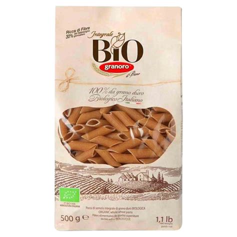 Granoro Bio Makaron Penne G Zakupy Online Z Dostaw Do Domu