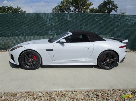 Glacier White 2017 Jaguar F Type Svr Awd Convertible Exterior Photo 114950326