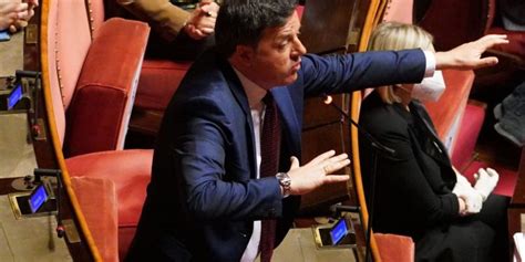 Restano Incollati Alle Poltrone Renzi “no Alla Sfiducia Stiamo Con