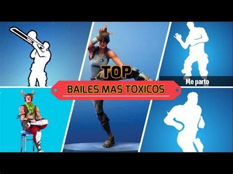 TOP 10 BAILES MAS TOXICOS FORTNITE YouTube