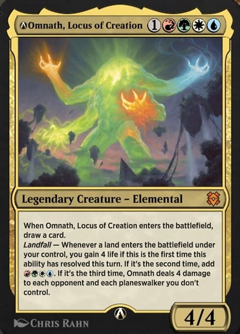 A Omnath Locus Of Creation • Zendikar Rising Znr • Cards • Mtg Arena Zone