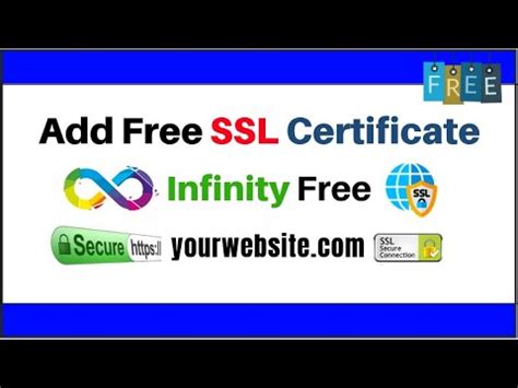 How To Add Infinityfree Free Ssl Certificate For Your Website Correctly