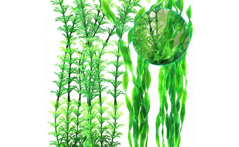 Pcs Artificial Seaweed Water Plants For Aquarium Danzix Plastic Fish