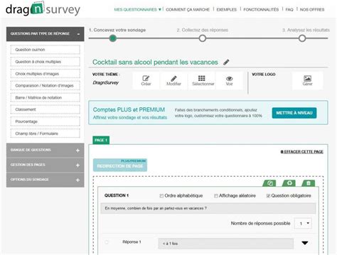 Drag N Survey L Outil Pour R Aliser Facilement Vos Quiz Et