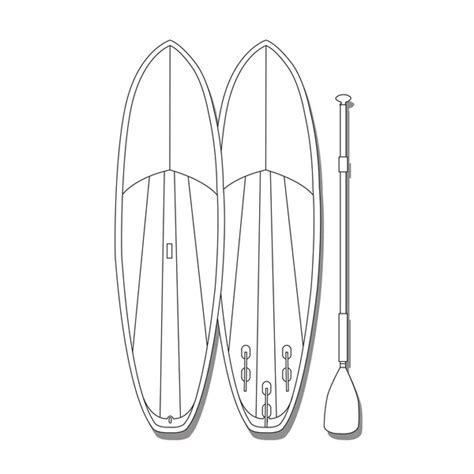 Paddle Board Stock Vectors Royalty Free Paddle Board Illustrations