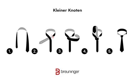 Krawatte Binden Einfache Krawattenknoten Breuninger