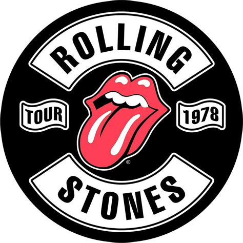 Rolling Stones Tour 1978 Patch 11-inch Over-Sized Large Patches ...