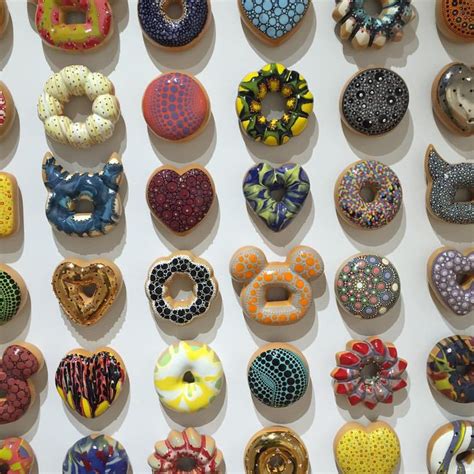 Colorful Donut Art By Jae Yong Kim