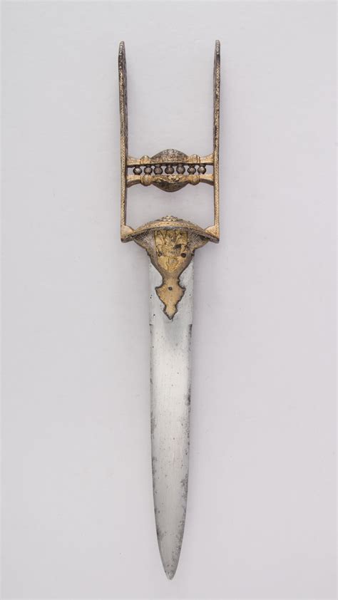 Dagger (Katar) | South Indian; blade, European | The Metropolitan ...