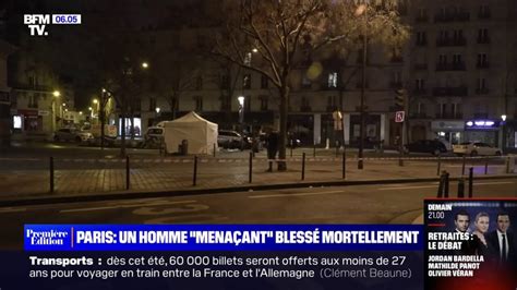 Un homme menaçant blessé mortellement par des tirs de policiers dans