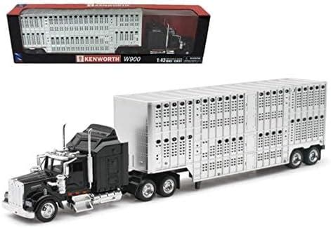 New Ray Dc Kenworth W Remolque De Ganado Para Vientre Yaxa