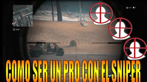 COMO MEJORAR CON EL SNIPER EN WARZONE YouTube