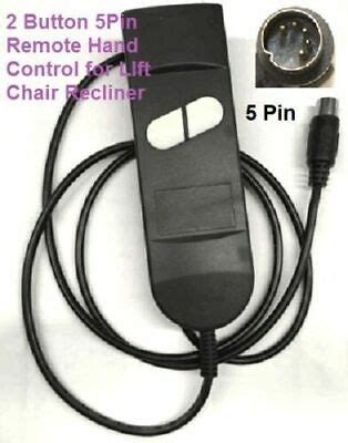 Button Pin Hand Control Remote Okin Limoss Lazboy Lift Chair Power