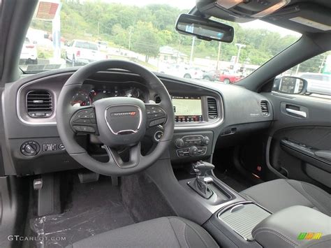 Black Interior 2018 Dodge Charger GT AWD Photo #122708888 | GTCarLot.com