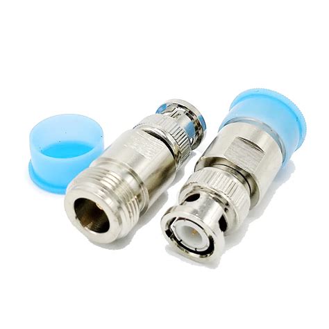 L16 N Type Female To Bnc Male Connector Rf Coaxial Connector N To Bnc Rf Connector 5pcs Lot