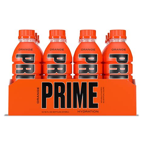 Prime Hydration With Bcaa Blend For Muscle Recovery Orange Drinks