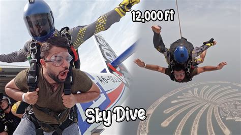 I Did A Skydive In Dubai 😱 Jahaz Se Jump Mardi 😍 Scariest Moment Of