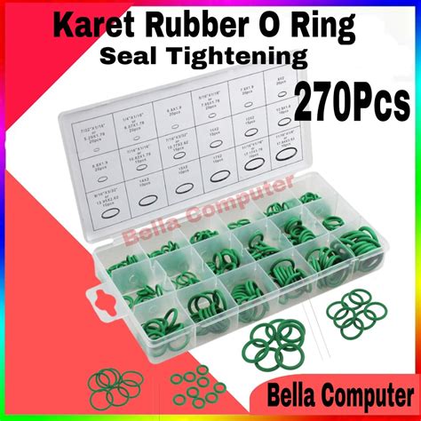 Jual 200 225 270 Buah Karet Rubber O Karet Nitril 270Pcs O Cincin Tahan