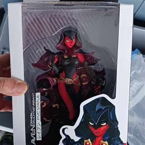 Sexy Dc Ame Comi Raven Demon Daughter Variant Pvc Statue Rare Combine And Save Mercari