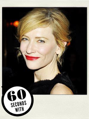 Cate Blanchett Interview - Cate Blanchett Skin Tips | Skin tips ...