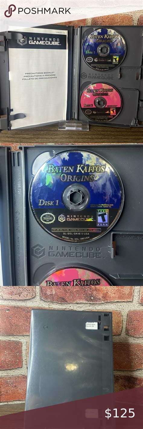 Baten Kaitos Origins Nintendo Gamecube 2006 Game Discs 1 And 2 Only In