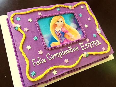 Rapunzel Full Sheet Cake