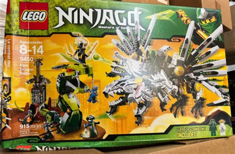 Lego Ninjago Epic Dragon Battle New Box Damage Ebay