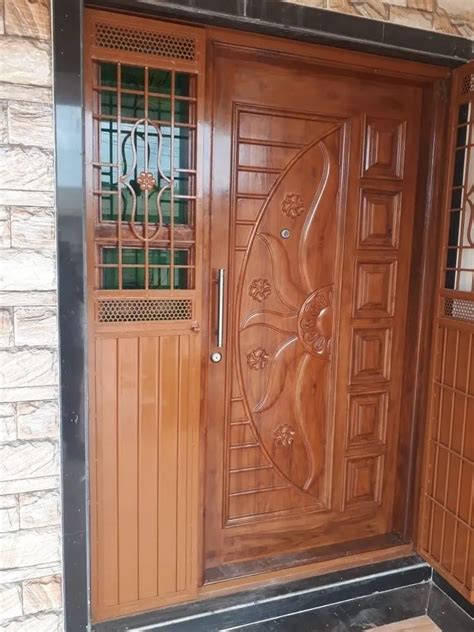 Exterior Teak Wood Carved Doors For Home X Feet At Best Price In Pune