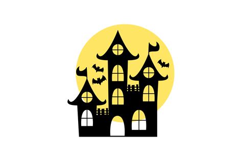 Haunted House Graphic By Craftbundles · Creative Fabrica