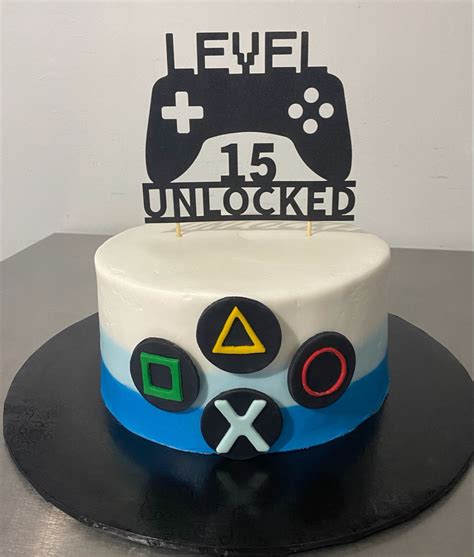 Playstation Cake For Gamers