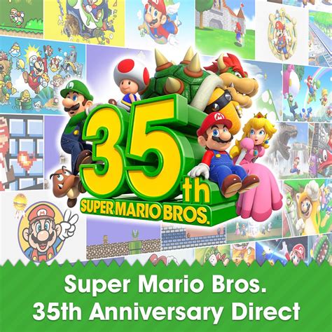 Nintendo Celebra El Aniversario De Super Mario Bros Con Incre Bles